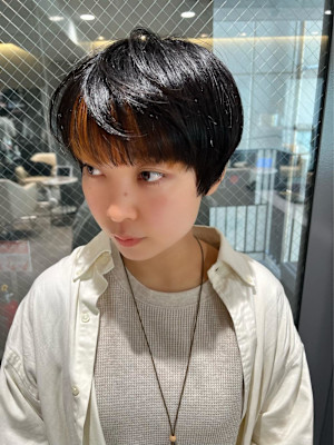 姫カットカールセミディシアーカラー