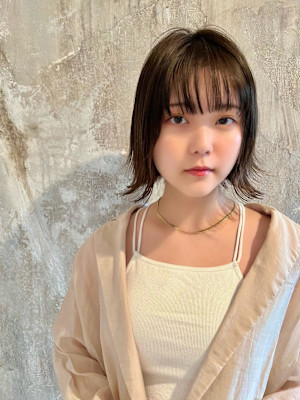 姫カットカールセミディシアーカラー