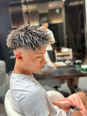 ジェットフェード×ツイストスパイラル×メッシュ