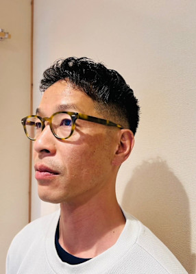 銀座八×ショート×くせ毛活かし