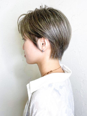 【Reir_下北沢】*フレンチショート＋グレージュ＊