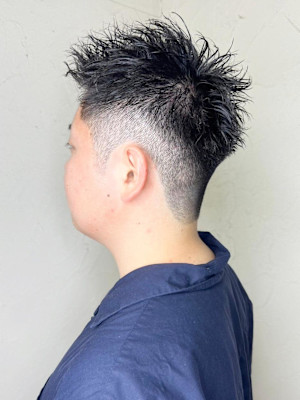 【Reir_下北沢】＊メンズショート＋刈り上げ＋ソフモヒ*