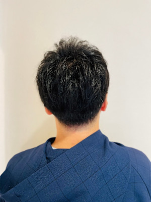 銀座八×ナチュラル×ツーブロック