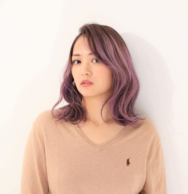 ペールラベンダーミディ