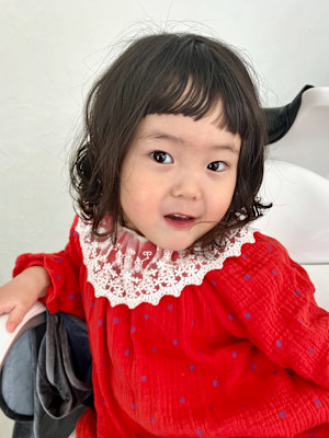 短め前髪パッツンボブ