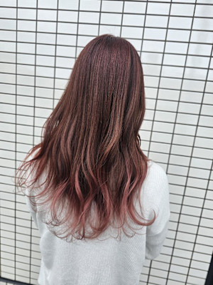 グラデーションpink☆