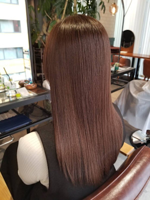 縮毛矯正×メテオカラー