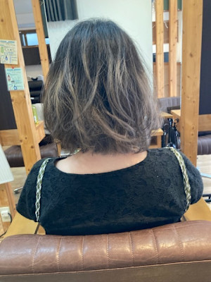 お客様髪質改善データ1404（バレーヤージュ）