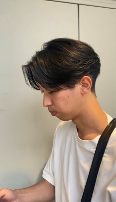 ◎毛流れセンターパート