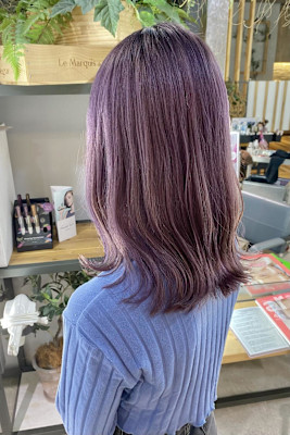 ピンクラベンダー/ブリーチカラー