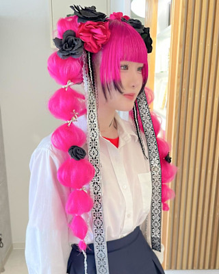 【hinari】#体育祭ヘア #盛り髪