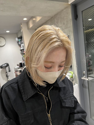 姫カットカールセミディシアーカラー