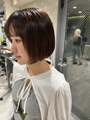 姫カットカールセミディシアーカラー