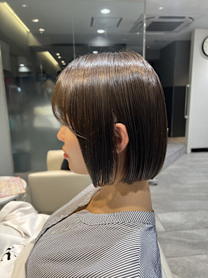 姫カットカールセミディシアーカラー