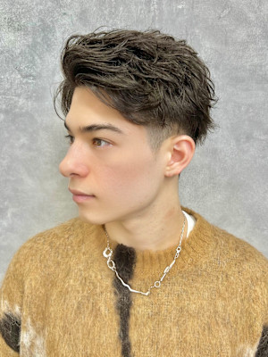 銀座　短髪　ショート　メンズカット　刈り上げ　ツーブロ　