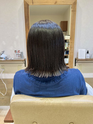 姫カットカールセミディシアーカラー