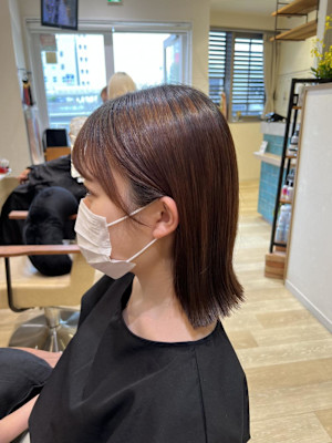 姫カットカールセミディシアーカラー