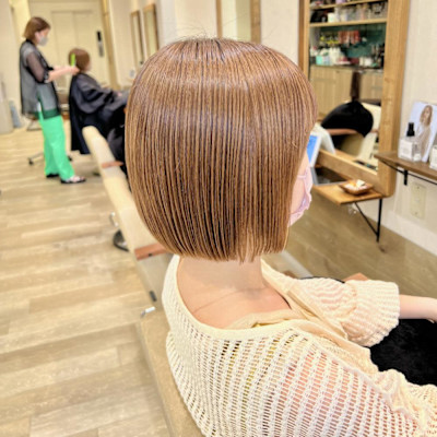 姫カットカールセミディシアーカラー