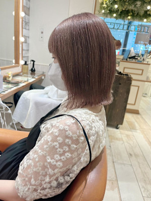 【Ｎｅｏｌｉｖｅｋｕｔａ町田店】切りっぱなしボブ