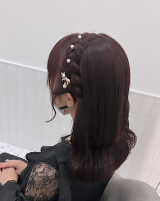 ブリーチなしダブルピンク＊rina＊