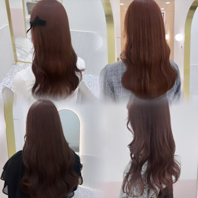 ブリーチなしダブルピンク＊rina＊