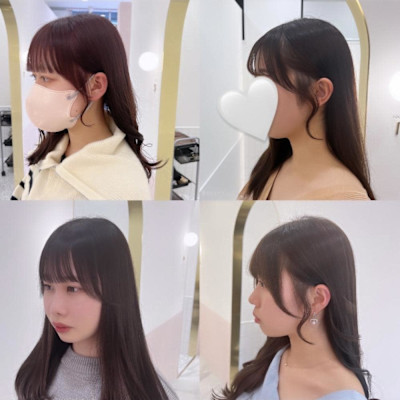 小顔顔まわりカット＊rina＊