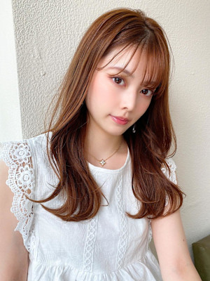 美髪/髪質改善/韓国/切りっぱなしボブ/フェイスレイヤー