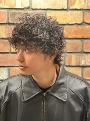 パーマ　五反田　理容室　床屋