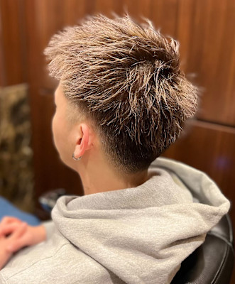 2ブロックショート　五反田　理容室　床屋