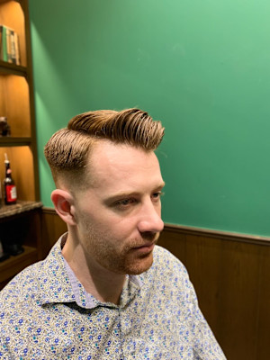 フェード　理容室　床屋　五反田