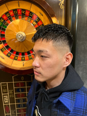 フェード　理容室　床屋　五反田