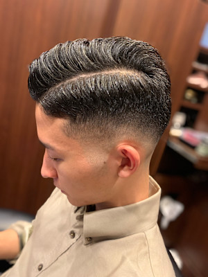 ハードパートスキンフェード