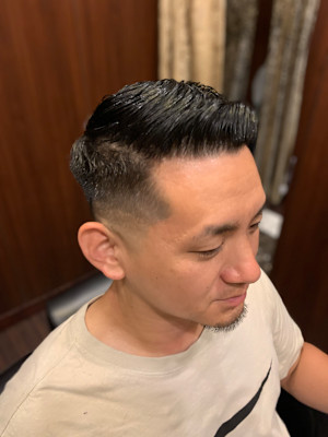 ハードパートスキンフェード