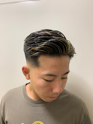 スキンフェード×メッシュ