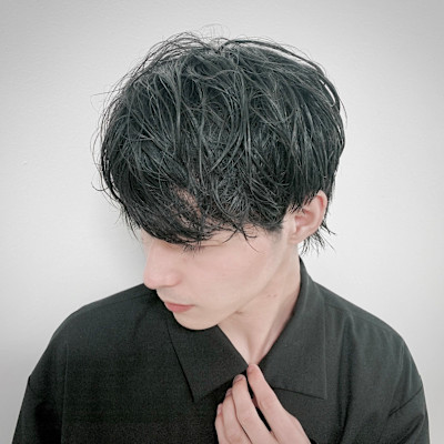 ツーセクション　マッシュウルフ《五反田／理容室/バーバー》