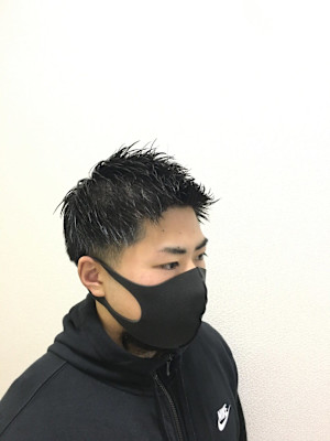 ツーブロックジェットモヒカン《五反田／理容室/バーバー》