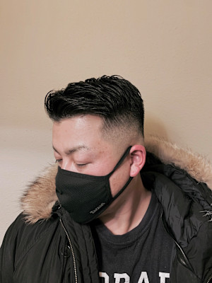 スキンフェードサイドバック