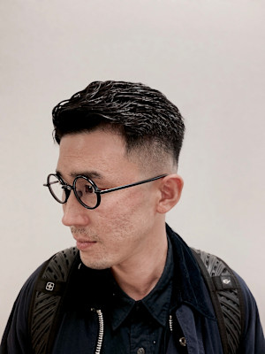 サイドバック+スキンフェード