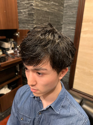 ふんわり形状記憶パーマ