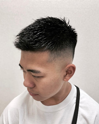 王道スキンフェード