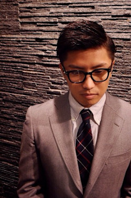 大人のツーブロック七三