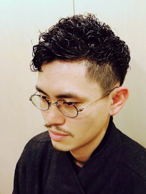 エッジパーマ【五反田】＜理容室＞＜メンズ＞＜個室＞