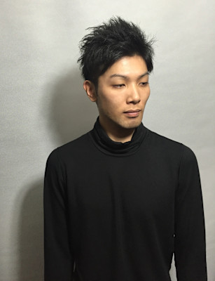 七三×ツーブロック