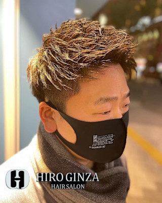 2ブロックショート　理容室　床屋　五反田