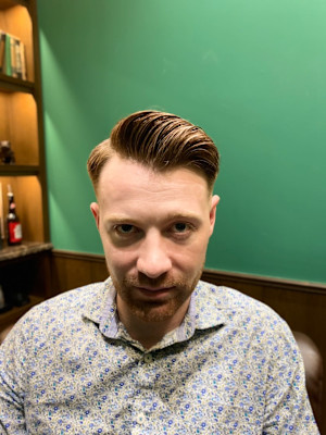 フェード　理容室　床屋　五反田