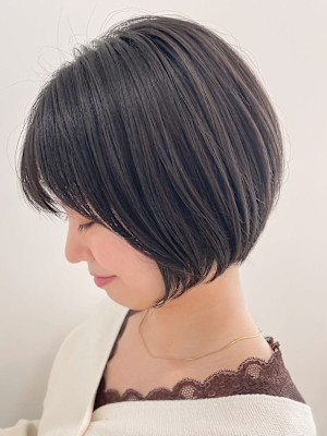 ナチュラルショートボブ
