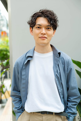 かき上げバング×ウェーブパーマ◎三軒茶屋 RYUKI パーマ