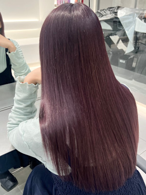 ディープパープル×艶感ラベンダー