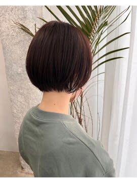 白髪染め×ショート