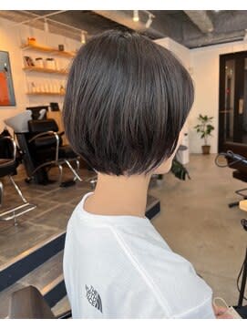 【天神 今泉 大名】 ボブ　ナチュラルアッシュ